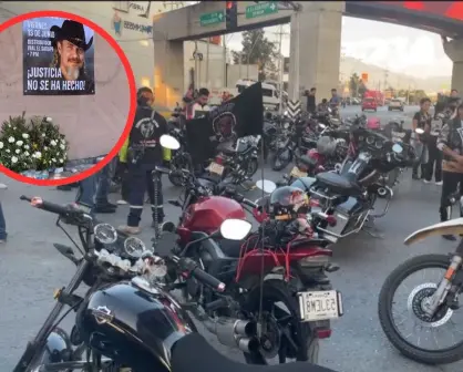 Motociclistas se manifiestan en Saltillo para exigir justicia por Jonathan Chávez