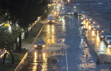CDMX bajo el agua: lluvias causan inundaciones y caída de árboles
