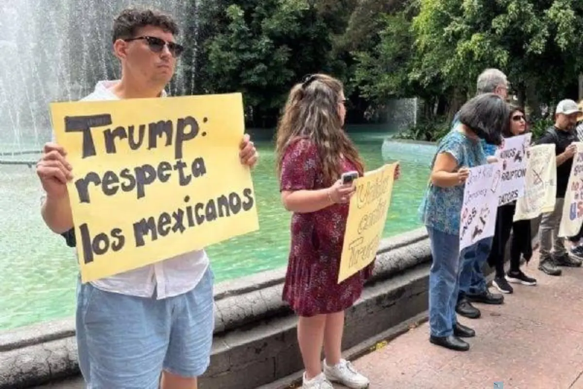 No Kings Day en CDMX, Foto: Especial