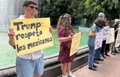 No Kings Day en CDMX, estadounidenses en México marchan contra políticas de Donald Trump