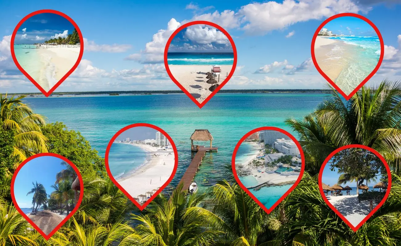 ¿Cuáles son las 7 playas en Quintana Roo ideales para una semana de vacaciones? Foto: Cancún | Canva | Turismo Quintana Roo
