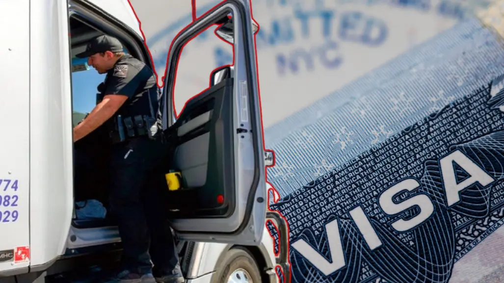 Quitan visas a traileros en puente internacional de Nuevo Laredo, por esta razón