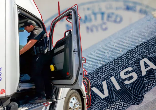 Quitan visas a traileros en puente internacional de Nuevo Laredo, por esta razón