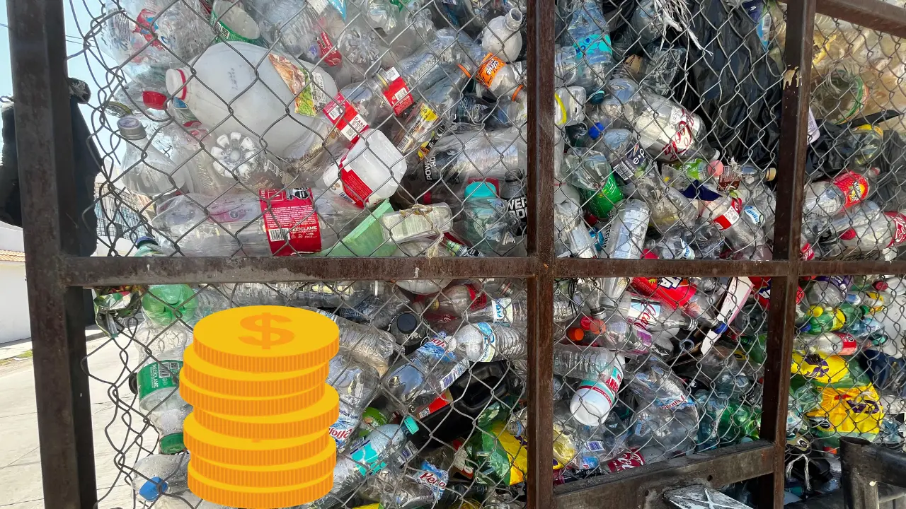 Reciclar y vender materiales es una buena opción para generar ingresos extras. Foto: Alejandro Ávila.