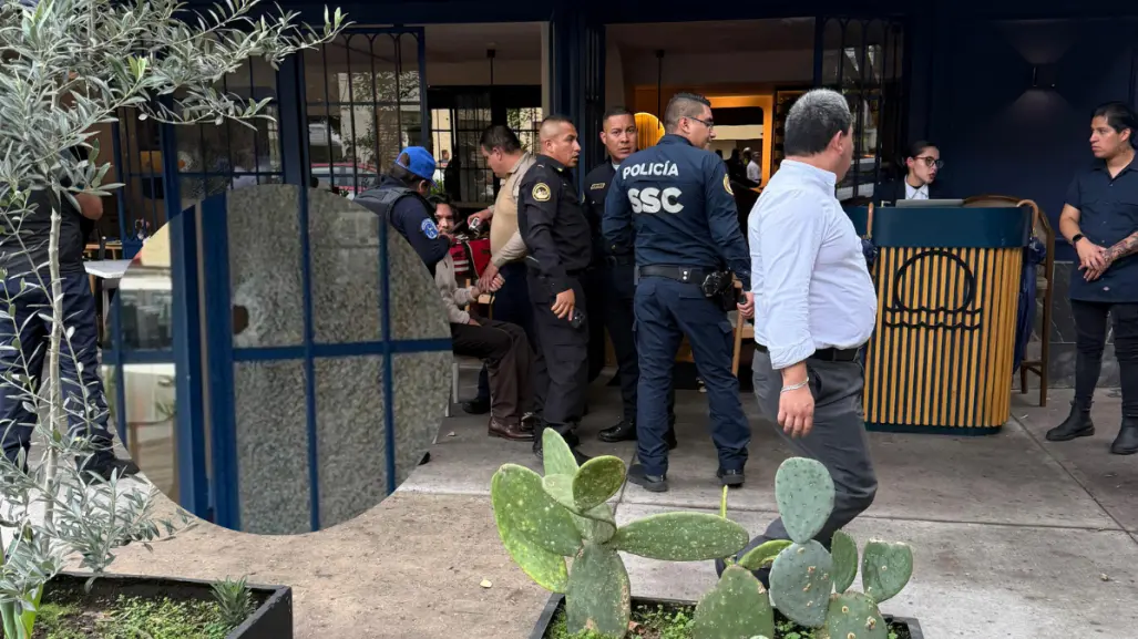 Reportan balacera en restaurante de la Colonia Roma y esto se sabe hasta ahora