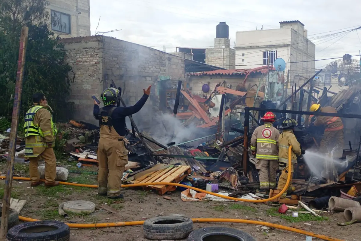 Se registra nueva explosión de un polvorín en Tultepec, Foto: X @pciviledomex