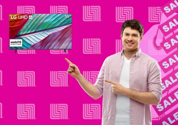 Venta Nocturna Liverpool: Pantalla Smart Tv LG de 55 pulgadas con el 62% de descuento