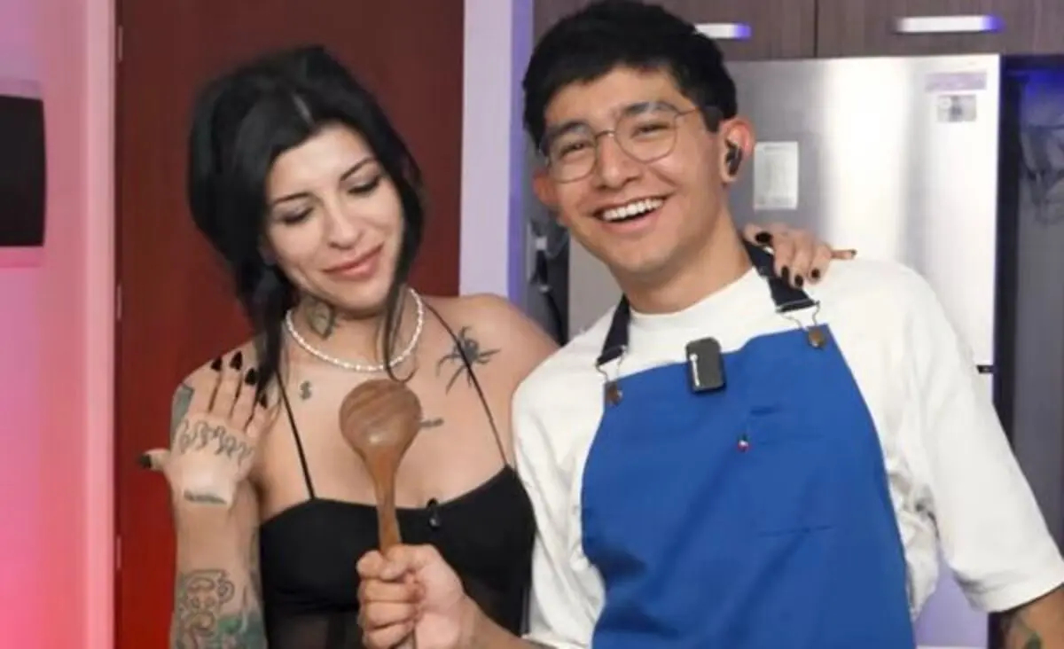 Cazzu la gran invitada en el canal de Chef en Proceso Foto: Canal Chef en Proceso