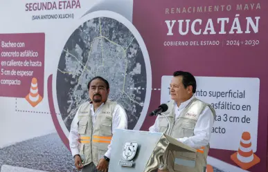 Gobierno del estado mejora las calles en el sur de Mérida