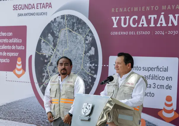 Gobierno del estado mejora las calles en el sur de Mérida