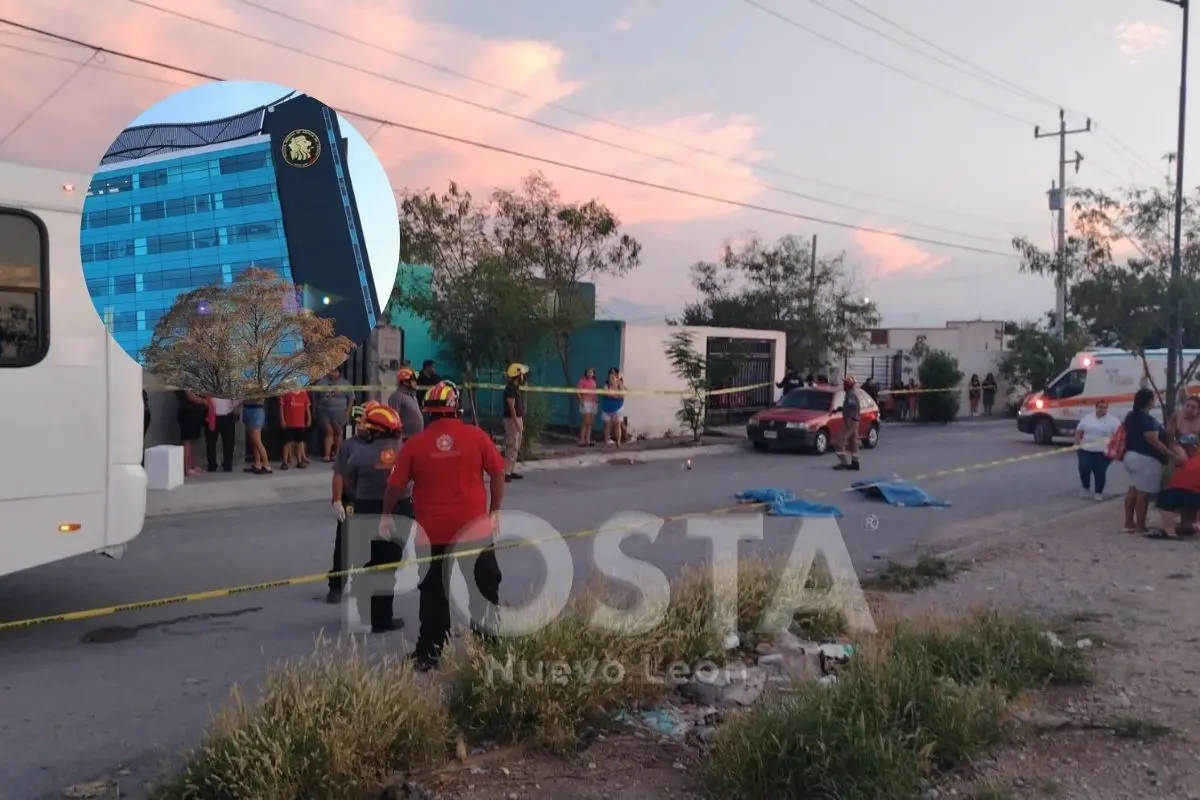 Los hechos tuvieron lugar el 11 de junio en la calle Escobedo de la colonia Colinas del Aeropuerto, en el municipio de Pesquería, Nuevo León. Foto: Fiscalía de Nuevo León / Ray Elizalde