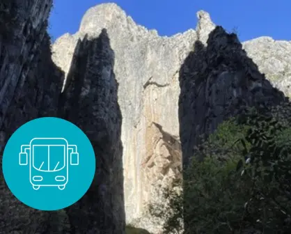 Conoce la ruta de transporte público que te puede acercar al Cañón de San Judas