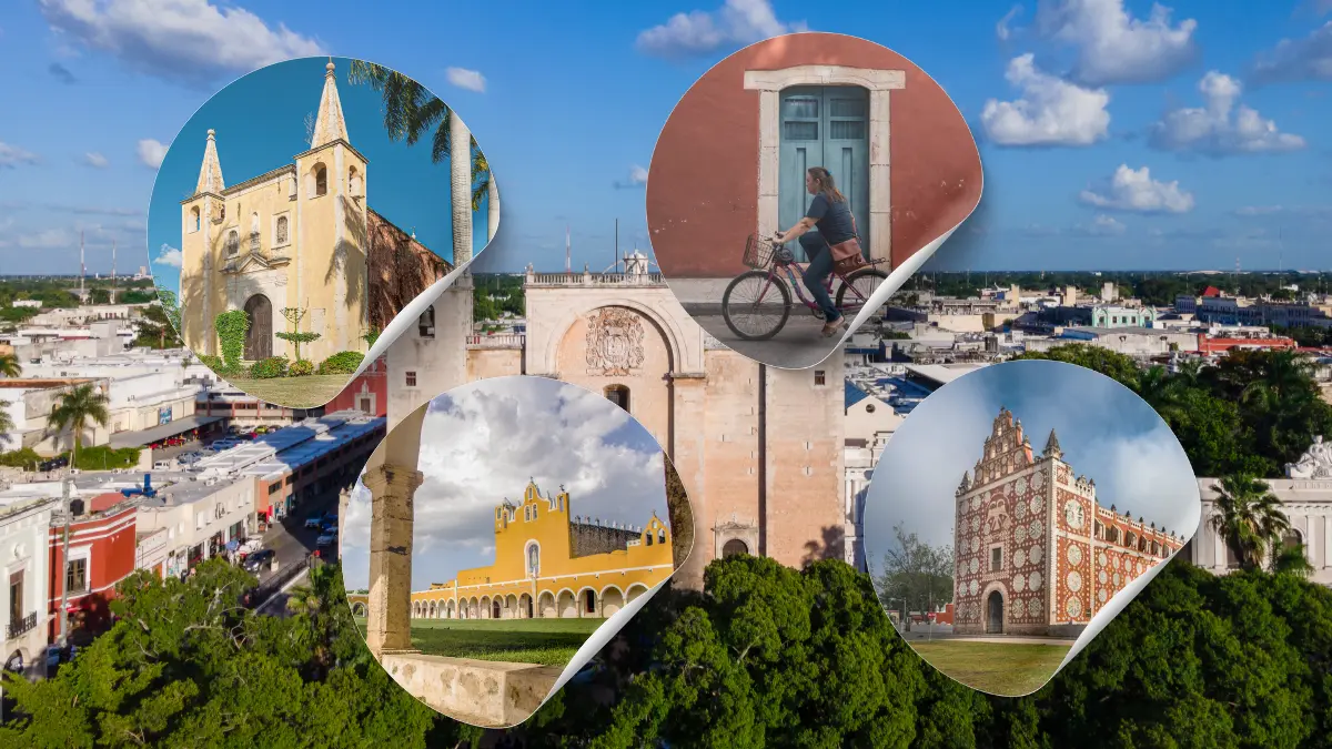 Muchos de los edificios emblemáticos de Yucatán son de la época colonial Foto: Canva/Yucatán Turismo