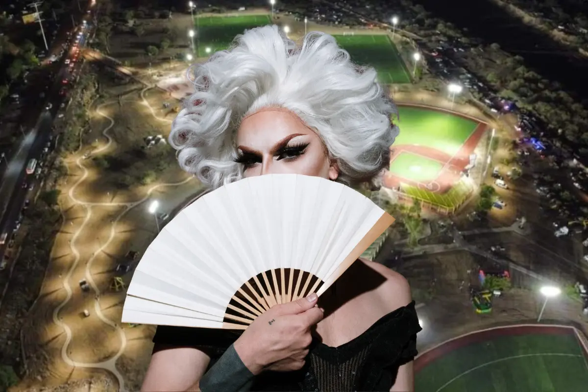 El evento drag se realizará en el Centro Deportivo El Piojillo. Fotos: Ayuntamiento de La Paz | Canva.