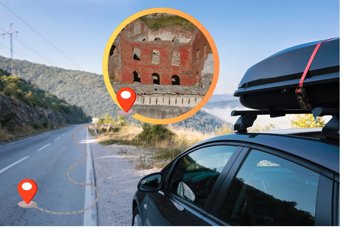 Hay varias rutas para llegar al pueblo fantasma de Ojuela. Foto: Especial.