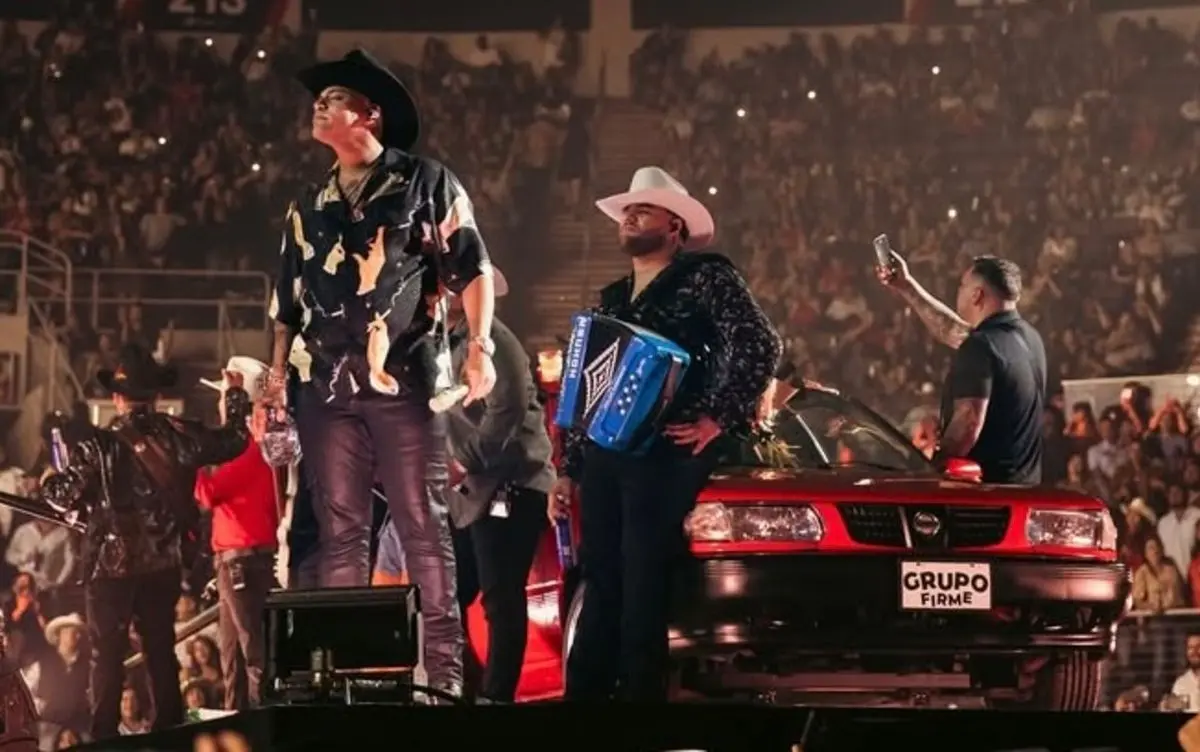 Grupo Firme anuncia fecha en Querétaro Foto: IG Grupo Firme