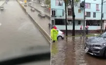 CDMX bajo el agua por fuertes lluvias: estas zonas y colonias son las más afectadas