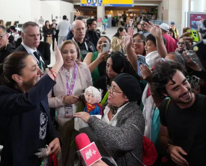 Claudia Sheinbaum llega a Canadá para la Cumbre de Líderes del G7