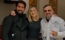 Cruz Martínez y Arturo Carmona junto a Melenie Carmona: no veo nada chistoso en eso