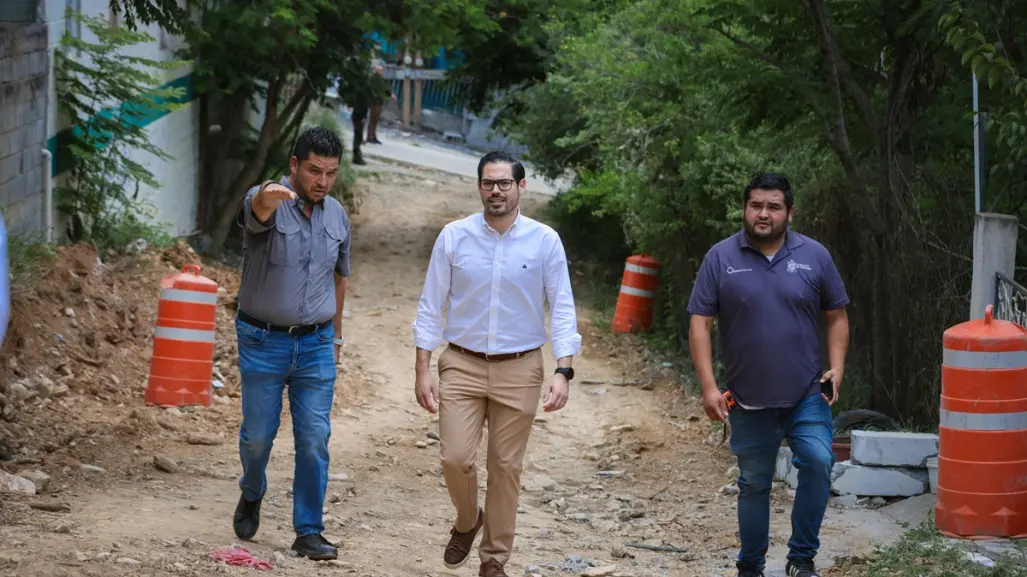 David de la Peña supervisa tres obas viales en Santiago
