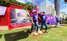 Día del Padre: mujeres exhiben a deudores alimentarios en Mérida