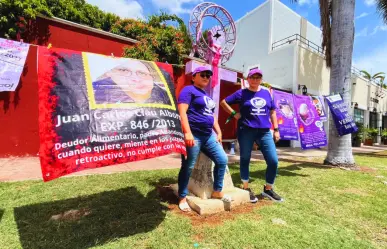 Día del Padre: mujeres exhiben a deudores alimentarios en Mérida