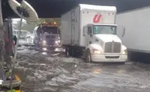 Fuertes lluvias en Edomex deja encharcamientos en estas zonas de Tlalnepantla
