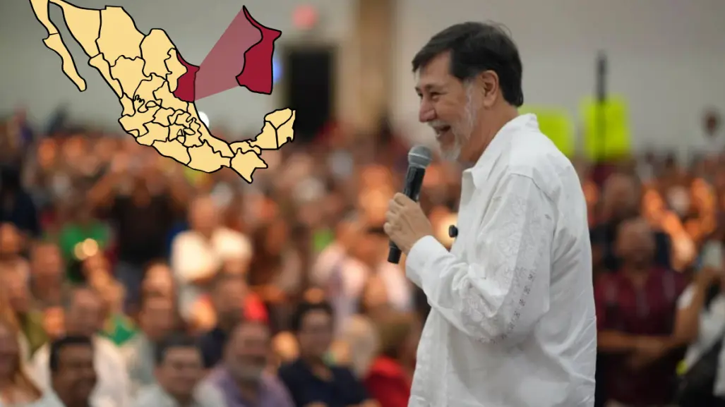 Fernandez Noroña: "Morena llegó para gobernar por décadas"; en gira por Reynosa y Río Bravo