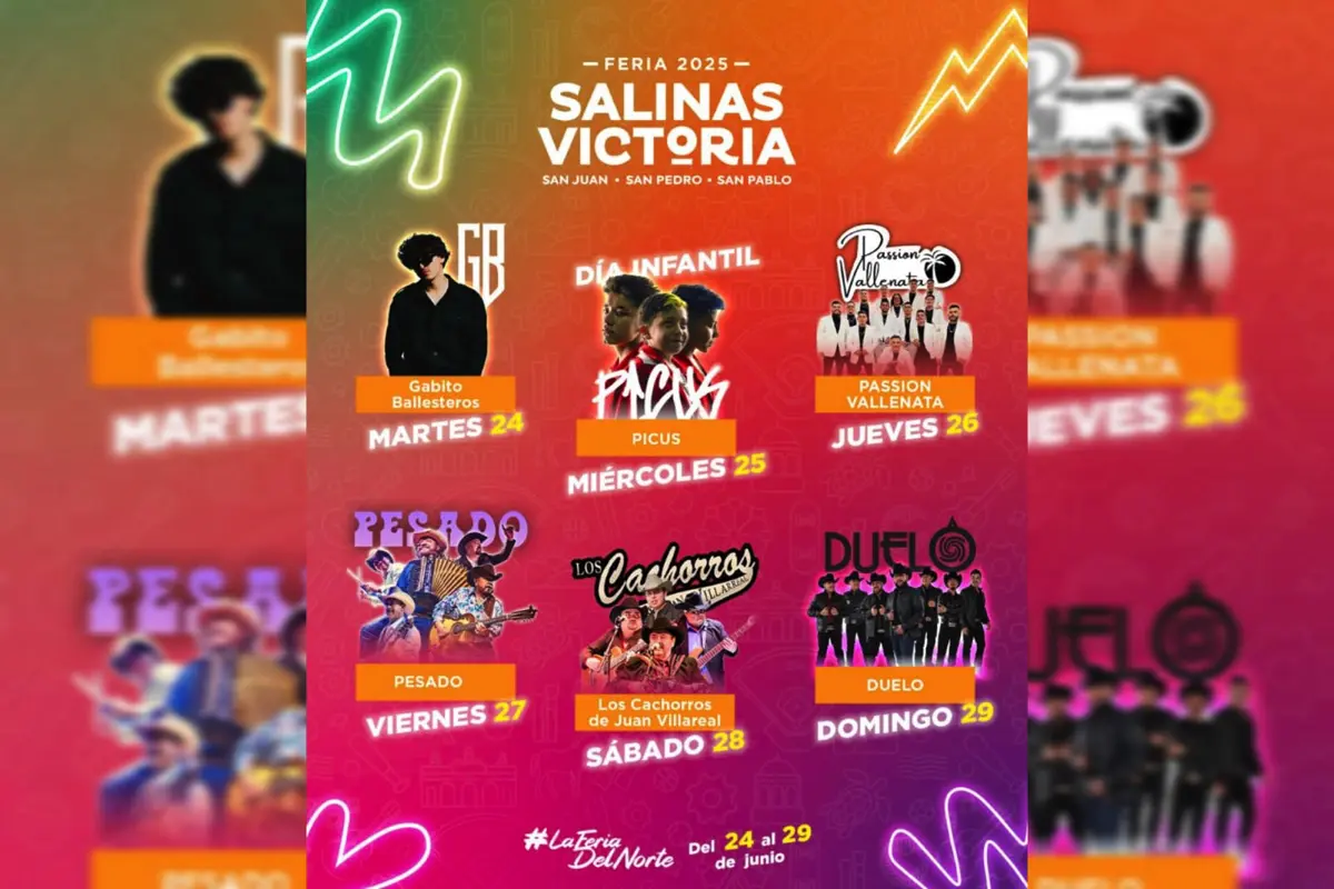 El evento, organizado por el Gobierno Municipal que encabeza el alcalde Raúl Cantú, se celebrará del 24 al 29 de junio. Foto: Gobierno de Salinas Victoria