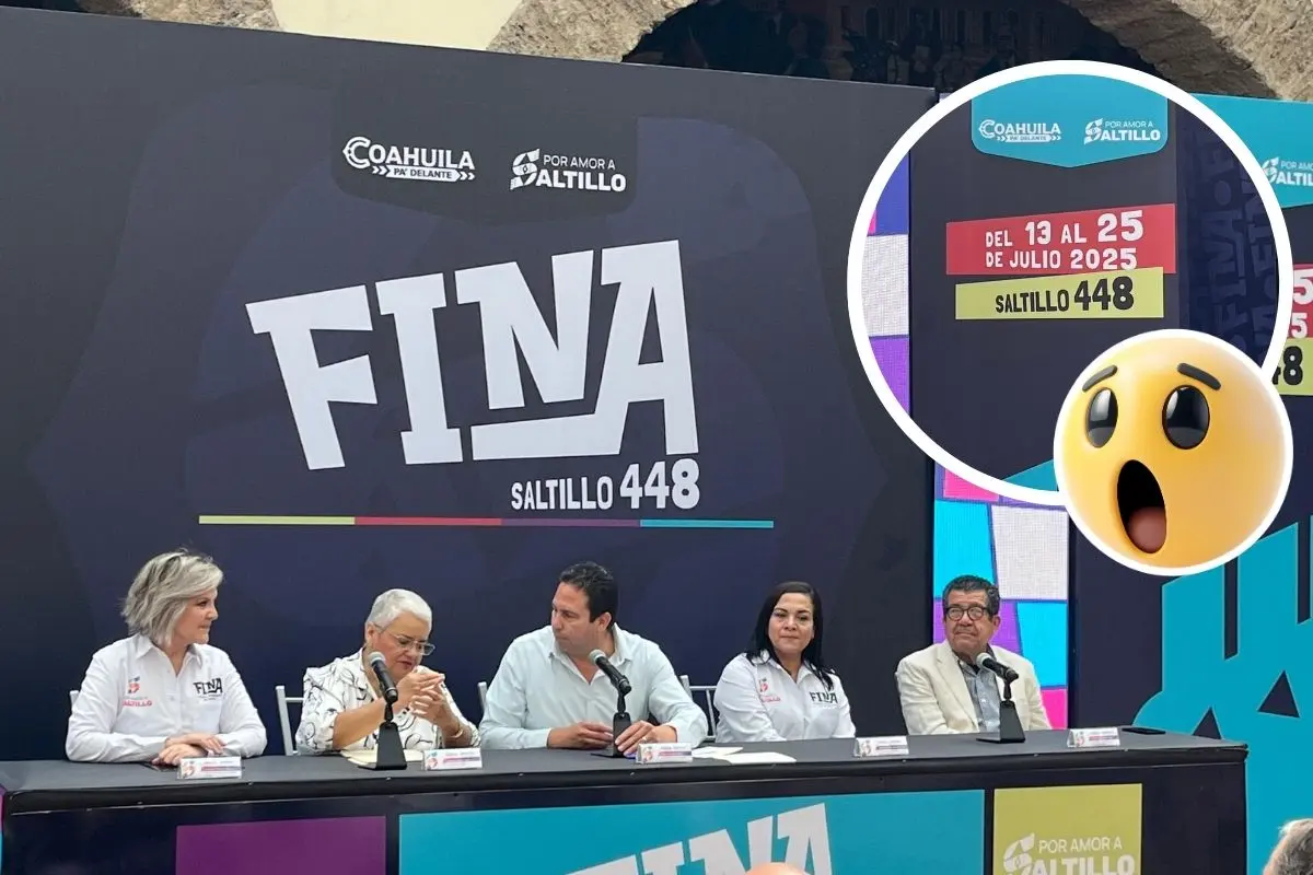Presentan la cartelera oficial de la FINA en Saltillo con avisos importantes / Fotos: Marco Juárez | Canva