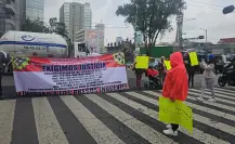 Por fabricación de delitos, habitantes de Nezahualcóyotl cierran Eje Central en CDMX
