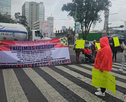Por fabricación de delitos, habitantes de Nezahualcóyotl cierran Eje Central en CDMX
