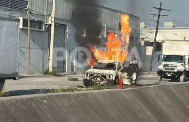 VIDEO | Camión cargado con gas LP se incendia en Guadalupe