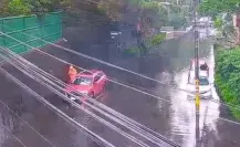Lluvia en CDMX genera encharcamientos en estas vialidades; evita retrasos hoy