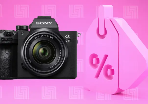 Liverpool tiene esta cámara Sony mirrorless con el 47% de descuento