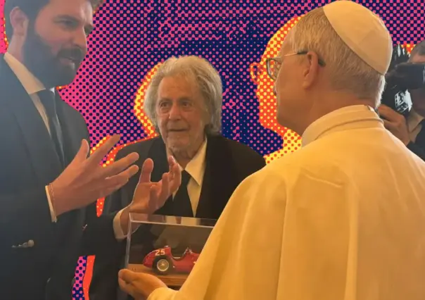 El Papa León XIV recibió a su primer estrella de Hollywood