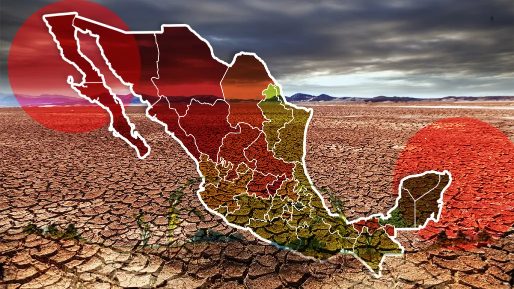Sequía se intensifica en México: 5 estados ya están completamente secos