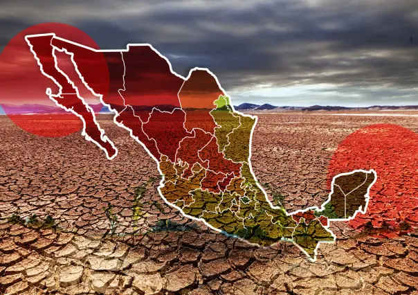 Sequía se intensifica en México: 5 estados ya están completamente secos