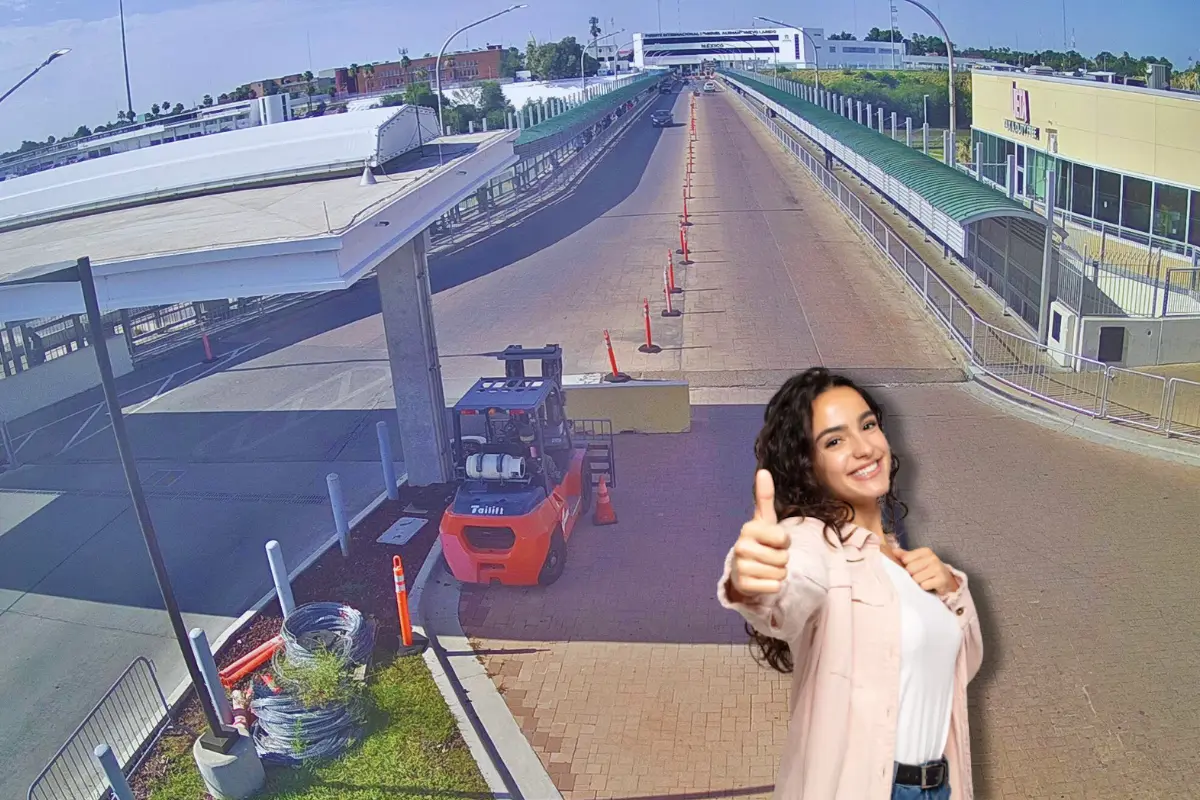 Sin tráfico en el puente Puerta Las Américas o puente Internacional I | Foto: Perla Herrera