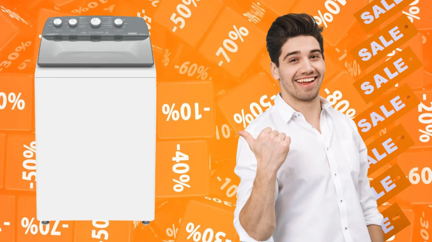 The Home Depot sorprende con una promoción especial en lavadora Whirlpool de 20kg con un ahorro de 3 mil 200 pesos. Foto: Canva