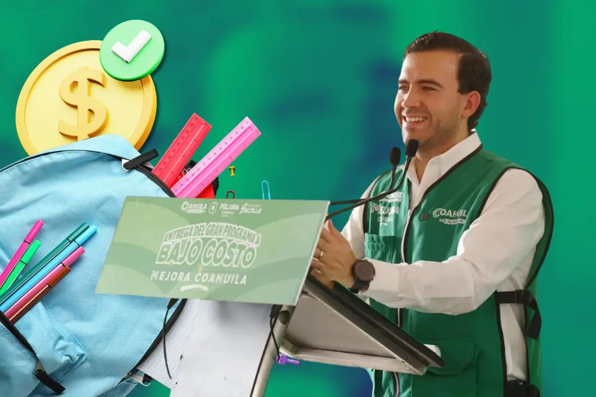 Planean incorporar útiles escolares en jornada de Mejora Coahuila / Foto: Gabriel Elizondo | Canva