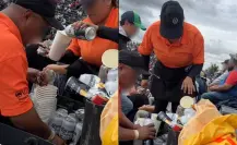 VIDEO | Captan presunto fraude con cervezas en el Nascar Cup Series CDMX: usaban agua sucia