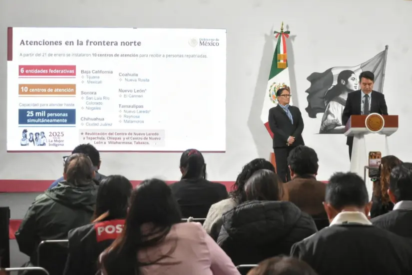 Rosa Icela Rodríguez y Arturo Medina Padilla. Foto: Enrique Pérez Huerta