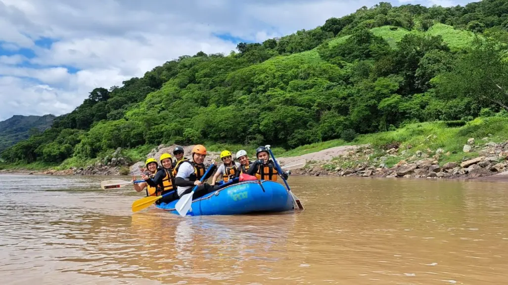 El río de Durango que separa a Mezquital del territorio de Pueblo Nuevo y Nayarit