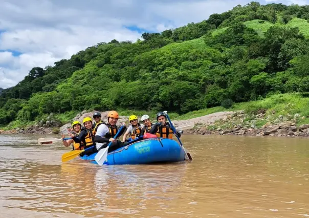 El río de Durango que separa a Mezquital del territorio de Pueblo Nuevo y Nayarit