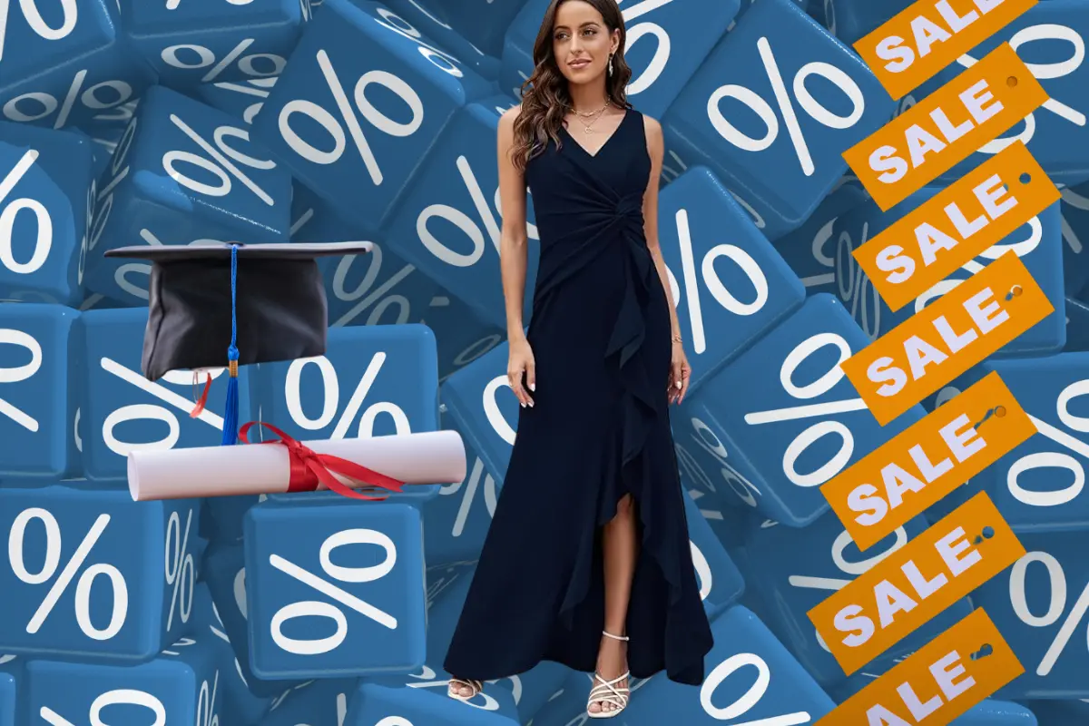 Los vestidos que ofrece Amazon no superan los 500 pesos, en este modelo de sirena. Foto: Amazon | Canva