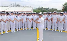 171 cadetes del Buque Escuela Cuauhtémoc continúan su instrucción a bordo del ARM Usumacinta