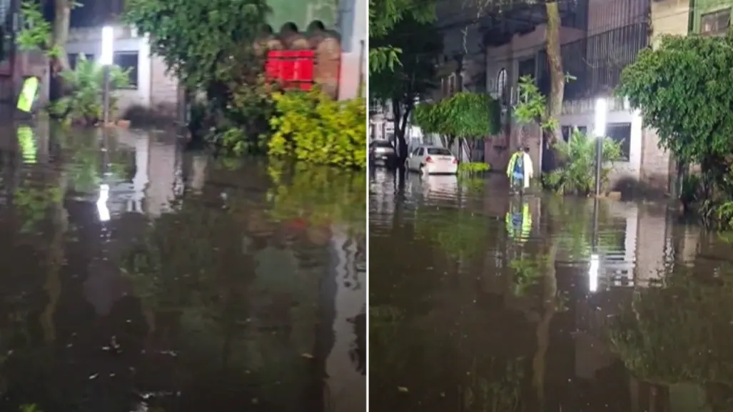 Inundaciones y falla eléctrica afectan a vecinos del Hipódromo Condesa en CDMX