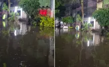 Inundaciones y falla eléctrica afectan a vecinos del Hipódromo Condesa en CDMX