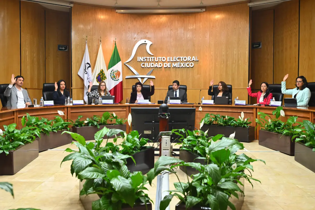 Voto de validez de la elección judicial en CDMX. Foto: @iecm | Canva